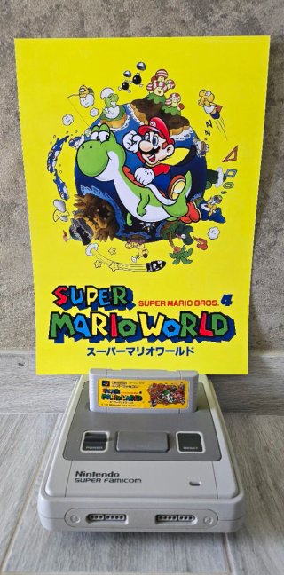 Super Mario World Poster A3 Laminato