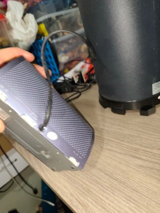 Radio Reloj Despertador Sogo Negro