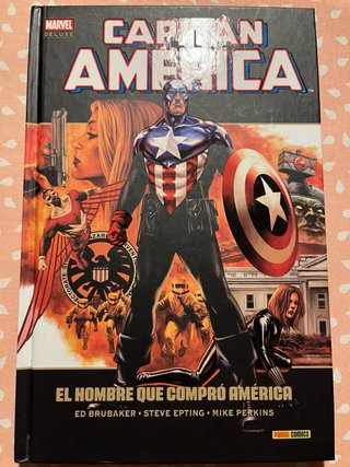 Marvel Deluxe Capitan America 1-7 Brubaker