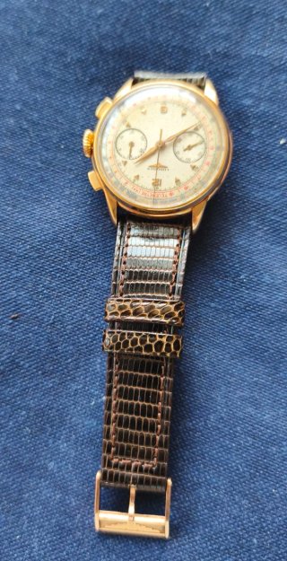 Longines 30CH Cronógrafo Oro