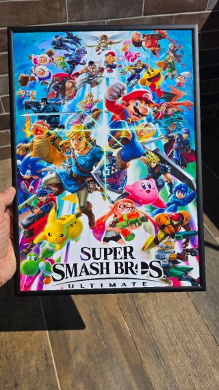Super Smash Bros Ultimate Poster A3