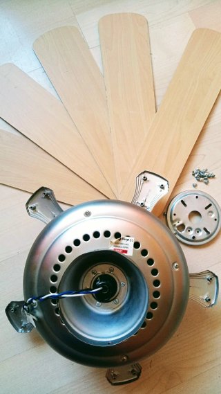 Ventilador techo