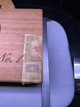 Caja de puros Don Julián Antigua