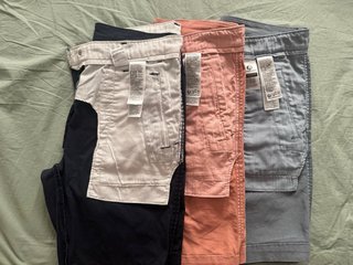Bermudas de colores (3 unidades)
