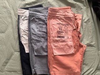 Bermudas de colores (3 unidades)