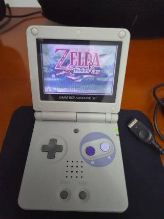 Nintendo Game Boy Advance SP Gris Púrpura