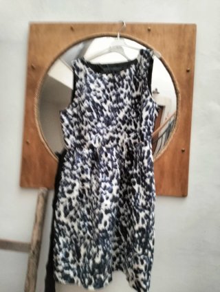 Vestito Zara Smanicato Maculato