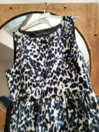 Vestito Zara Smanicato Maculato