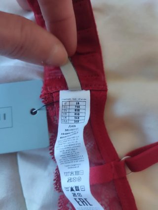 Reggiseno Intimissimi pizzo rosso