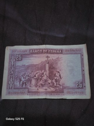 Billetes República Española 1930 y 1935