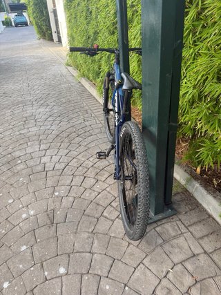 Bicicleta Montaña Giant Azul
