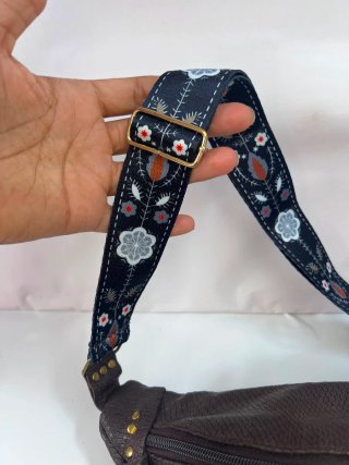 Riñonera de piel vacuno bolso cuero