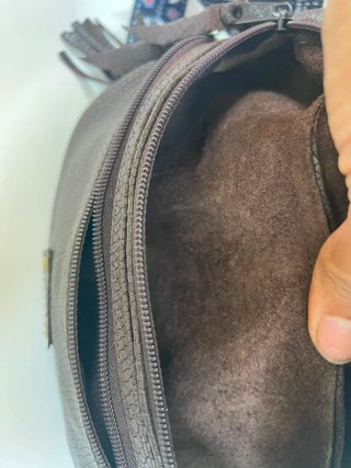 Riñonera de piel vacuno bolso cuero