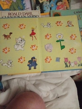 Libro infantil antiguo El Misterio de la Flor Mági