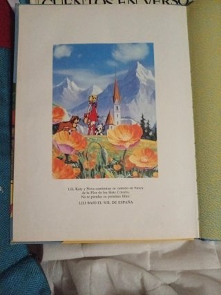 Libro infantil antiguo El Misterio de la Flor Mági