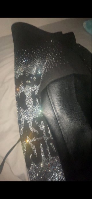Bomber Louis Vuitton Negra y Plateada