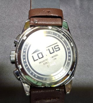 Reloj Lotus Caballero Marrón/Plata