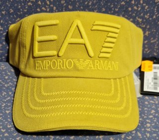Gorra EA7 Emporio Armani Train Visibility Mostaza.
