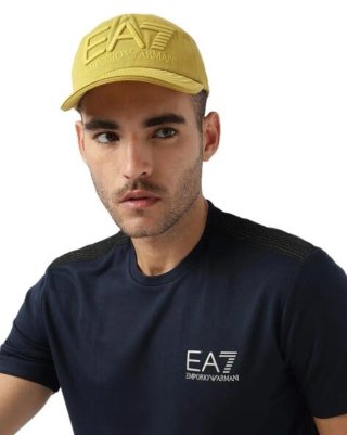 Gorra EA7 Emporio Armani Train Visibility Mostaza.