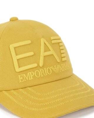Gorra EA7 Emporio Armani Train Visibility Mostaza.