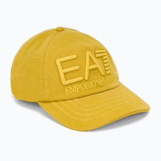 Gorra EA7 Emporio Armani Train Visibility Mostaza.