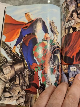 Kingdom Come de Mark Waid y Alex Ross. DC comics
