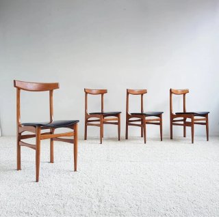 Set 4 Sillas Mid Century | Vintage, 60s.