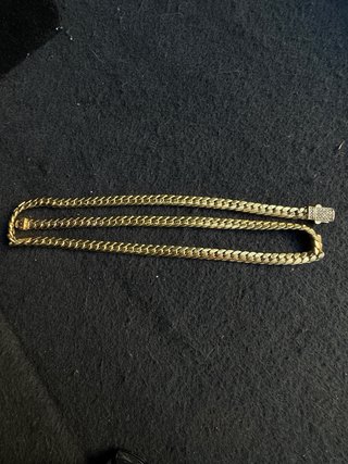 Cadena Cubana Oro 18k
