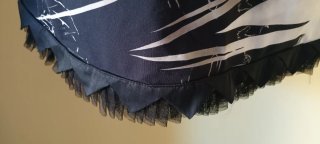 Save The Queen Vestitino Nero Multicolor