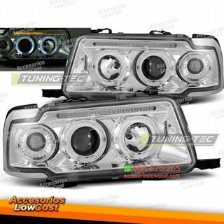 FAROS OJOS DE ÁNGEL CROMADOS se adapta a AUDI 80