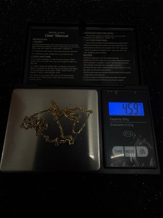Cadena de oro 18k