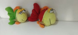 2 Peluches Peces con Ventosa