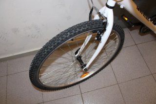 Bicicleta de ciudad 26 blanca