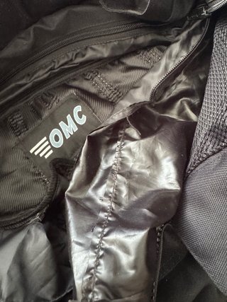 Pantalón Moto OMC Racing Talla M Negro Chica