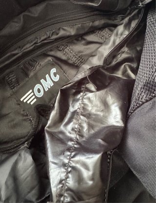 Pantalón Moto OMC Racing Talla M Negro Chica