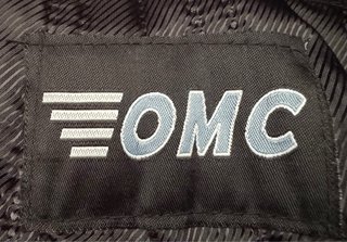 Pantalón Moto OMC Racing Talla M Negro Chica