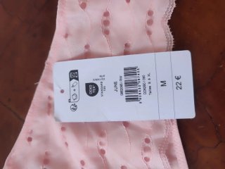 Slip Darjeeling rosa con encaje