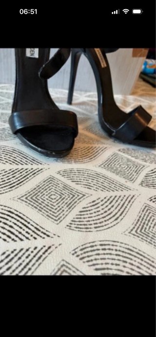 Sandali eleganti Steve Madden neri