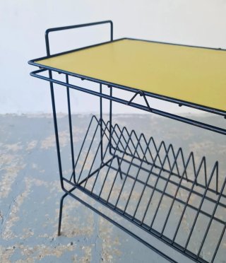 Mesa auxiliar estilo POP 2 colores | Francia 70s.