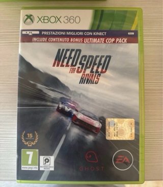 Xbox 360 Slim Nera + Kinect + Giochi