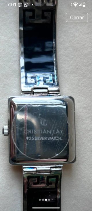 Reloj Cristian Lay Plata 925