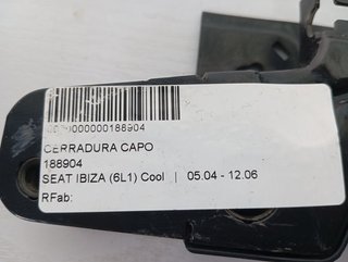 SEAT IBIZA (6L1) Cool CERRADURA CAPO