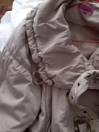 Chaqueta de invierno beige