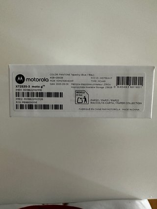 Motorola Moto G06 4+256GB Blu