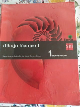 Libro de Dibujo Técnico 1° Bachillerato. Como nuev