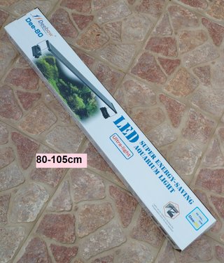 pantalla led 80cm acuario pecera luz intensa