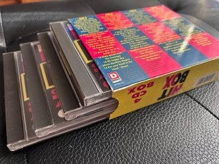 Caja The Hit Box of the 70's 4 CD Box