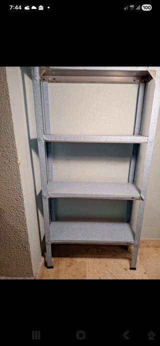 Estantería Metálica Gris