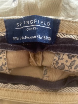 Pantalón de verano beige