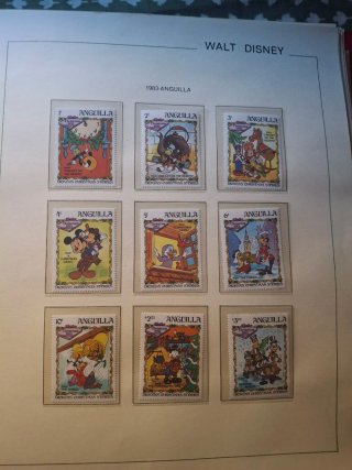 Colección Sellos Walt Disney
